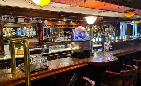 The Bar at O’Shea’s Hotel, Tramore 